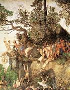 Albrecht Durer The Martyrdom of the Ten Thousand oil on canvas